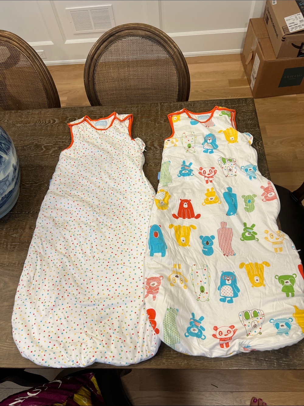 2 sleep sacks